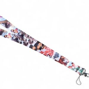 Attack on titan lanyard key holder anime